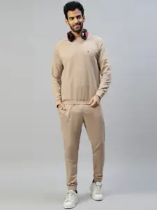 Slowave Men High-Rise Joggers