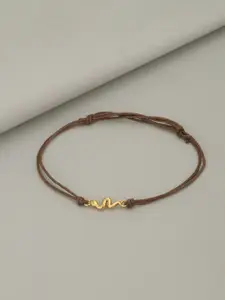 Carlton London Gold-Plated Multistrand Bracelet