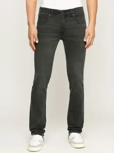 Pepe Jeans Men Black Slim Fit Stretchable Jeans