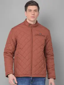 Canary London Men Rust Quilted Jacket