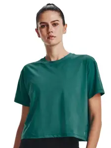 UNDER ARMOUR Meridian Short Sleeves Relaxed Fit Crop T-shirt