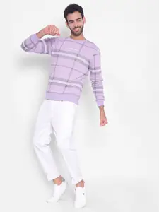 Crimsoune Club Striped Long Sleeves Sweatshirt