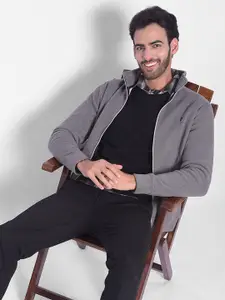 Crimsoune Club Mock Collar Long Sleeves Sweatshirt