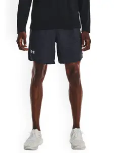 UNDER ARMOUR Men Launch 7'' Abstract Printed Slim Fit Sports Shorts