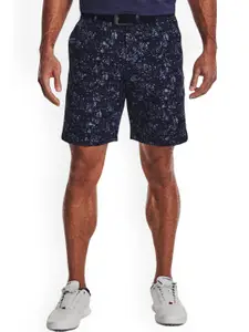 UNDER ARMOUR Men Drive Printed Mid-Rise Sports Shorts