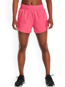 UNDER ARMOUR Women Flex Woven 3" Mid-Rise Loose-Fit Sports Shorts