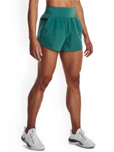 UNDER ARMOUR Women SmartForm Flex Woven Mid-Rise Loose-Fit Shorts