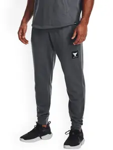 UNDER ARMOUR Men Project Rock Terry Mid-Rise Relaxed-Fit Joggers