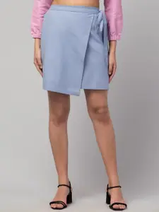 Chemistry Wrap Trendy Mini Skirt