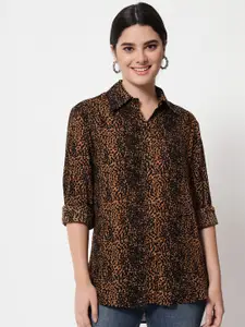 Chemistry Abstract Printed Casual Shirt