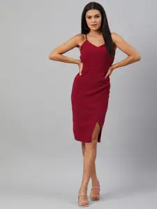 Chemistry Shoulder Strap Sheath Dress