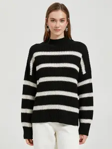 Koton  Striped Acrylic Pullover