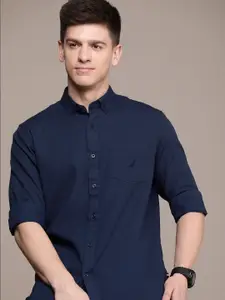 Nautica Men Pure Cotton Classic Fit Casual Shirt