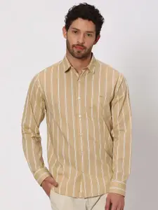 Mufti Striped Slim Fit Classic Casual Shirt