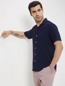 Mufti Slim Fit Opaque Casual Shirt