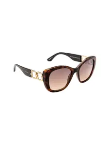 OPIUM Women Oval Sunglasses With UV Protected Lens OP-10169-C02-52-