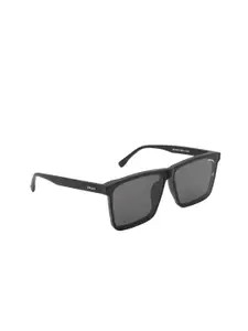 OPIUM Men Rectangle Sunglasses With Polarised And UV Protected Lens