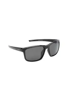 OPIUM Men Wayfarer Sunglasses With Polarised and UV Protected Lens OP-1504-C10-58