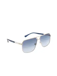 OPIUM Men Square Sunglasses with UV Protected Lens OP-10144-C04-59-Silver