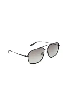 OPIUM Men Square Sunglasses with Polarised and UV Protected Lens OP-10150-C02-58