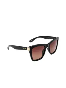 OPIUM Women Square Sunglasses with Polarised and UV Protected Lens OP-10183-C01-53