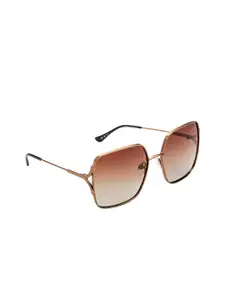 OPIUM Women Oversized Sunglasses with Polarised and UV Protected Lens OP-10170-C04-59