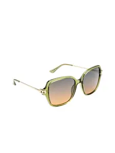OPIUM Women Square Sunglasses with UV Protected Lens OP-10161-C04-54