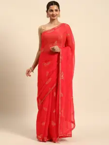 KALINI Embellished Sequinned Saree