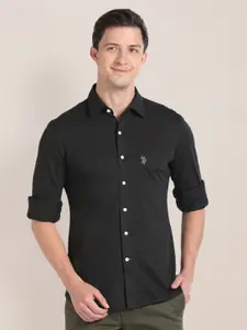 U.S. Polo Assn. Cutaway Collar Casual Shirt