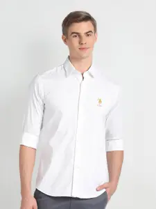 U.S. Polo Assn. Denim Co. Slim Fit Cutaway Collar Casual Shirt