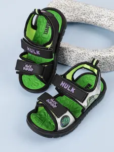 Kids Ville Boys Hulk Printed Sports Sandals
