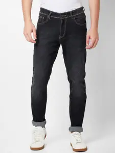 GIORDANO Men Slim Fit Light Fade Clean Look Stretchable Jeans