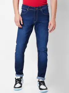 GIORDANO Men Slim Fit Light Fade Clean Look Stretchable Jeans