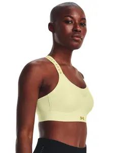 UNDER ARMOUR UA Infinity Typography Printed Full Coverage Lightly Padded Sports Bra