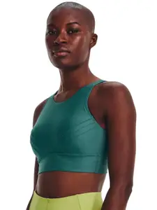 UNDER ARMOUR Infinity Mid Pintuck Full Coverage Lightly Padded Sports Bra