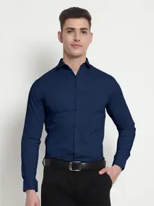 Beyoung Spread Collar Opaque Cotton Formal Shirt