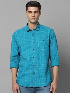 Louis Philippe Jeans Other Checked Slim Fit Pure Cotton Casual Shirt