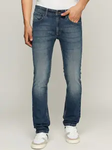 Pepe Jeans Men Slim Fit Heavy Fade Clean Look Stretchable Jeans