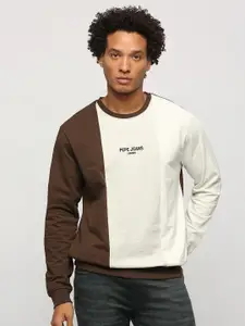 Pepe Jeans Colourblocked Long Sleeves Pullover