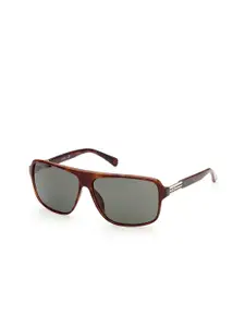 GUESS Men Lens & Rectangle Sunglasses With UV Protected Lens