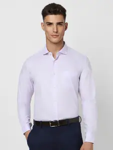 Peter England Elite Cotton Slim Fit Opaque Formal Shirt