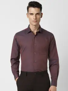 Van Heusen Textured Pure Cotton Formal Shirt