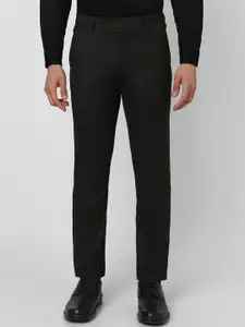 Peter England Men Slim Fit Formal Trousers