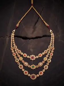 Kushal's Fashion Jewellery 92.5 Pure Silver Necklace