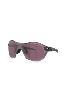 OAKLEY Men Oval Sunglasses with UV Protected Lens