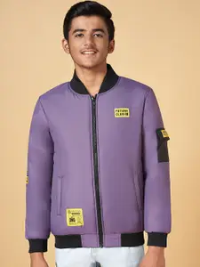 Coolsters by Pantaloons Boys Mock Collar Bomber Jacket