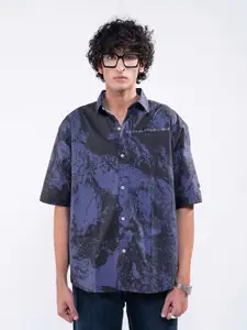 UNRL Pure Cotton Printed Casual Shirt