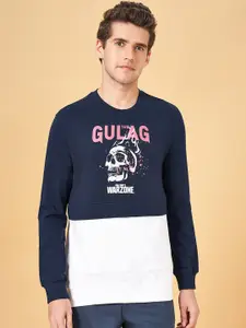 Urban Ranger by pantaloons Typography Printed Cotton Sweatshirt