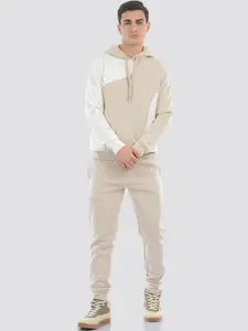 ONEWAY Colourblocked Hooded Sweatshirt With Track Pant