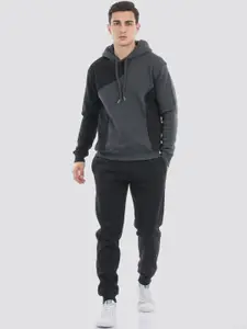 ONEWAY Colourblocked Hooded Sweatshirt With Track Pant